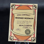 Contract Werner werman | BraccoTCG