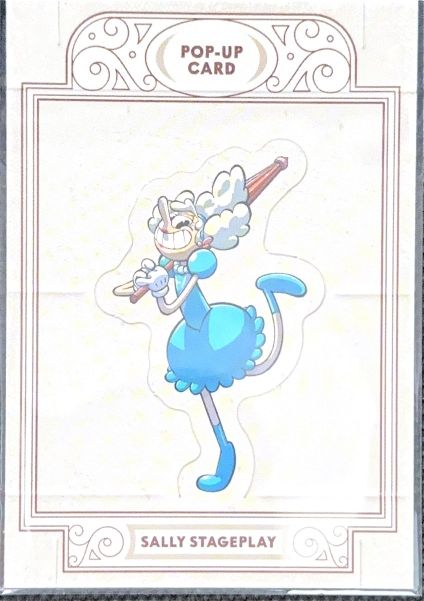 P8. Sally Stageplay - Cuphead out of the cards by Dario Moccia | BraccoTCG