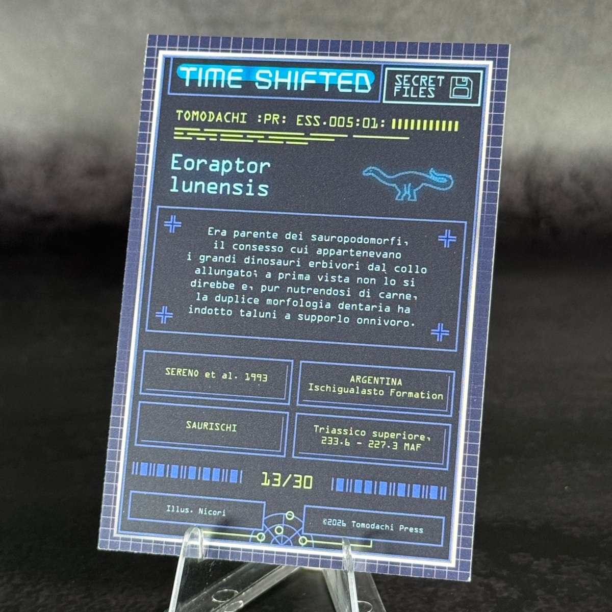 TS13 | Eoraptor lunensis by Nicori | BraccoTCG